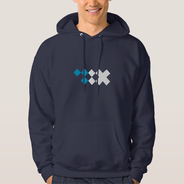 Moletom Hoodie iX Combo Quadrado IBM iX 7S (Frente)
