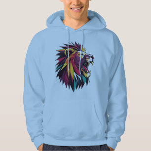 Moletom "Hoodie Leão Majestoso - Roar com Estilo"