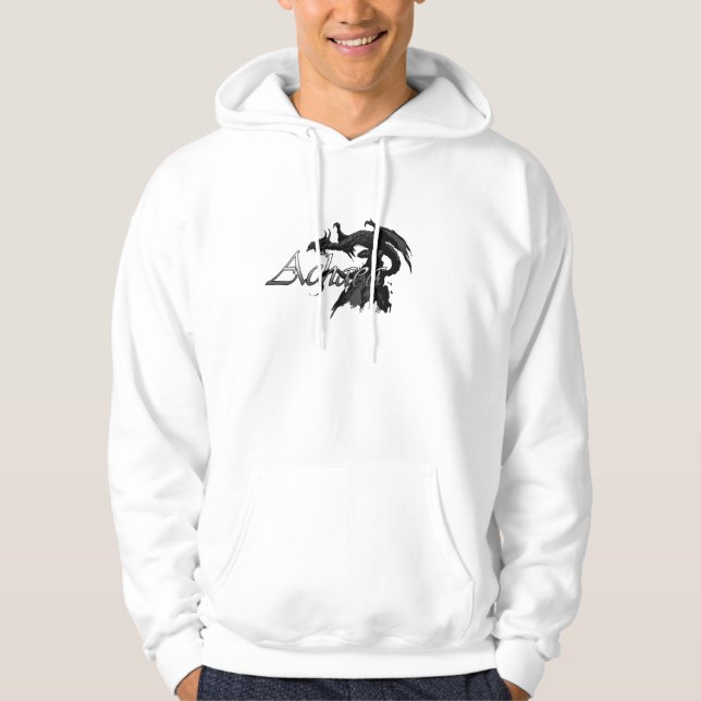 Moletom Hoodie - logotipo do dragão de Achaea (Frente)