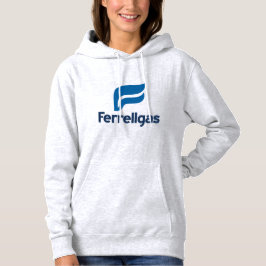 Moletom Hoodie, logotipo feminino
