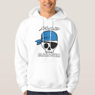 Moletom Hoodie louco do pirata do navegador