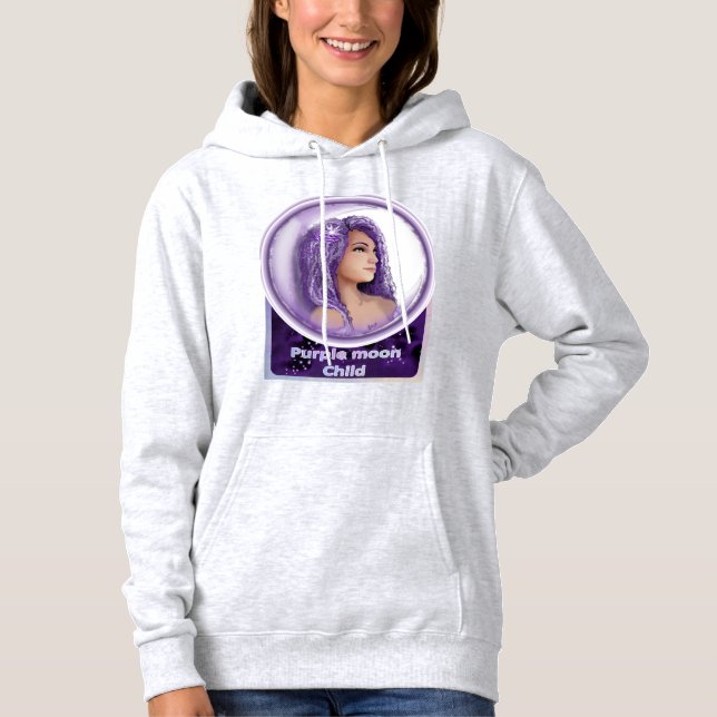 Moletom Hoodie Menino Roxo (Frente)