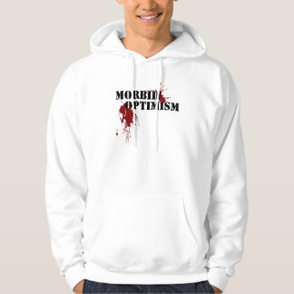 Moletom Hoodie mórbido do Splatter do optimismo