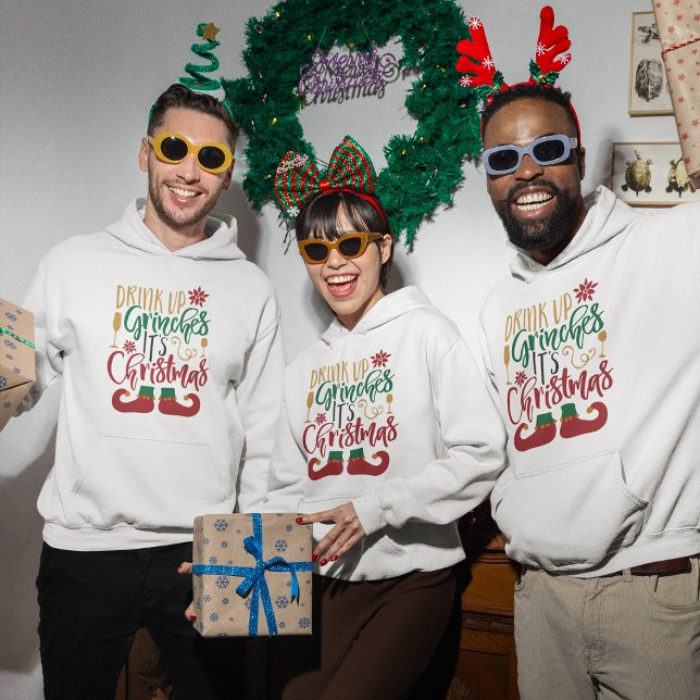 Moletom Hoodie Natal (Christmas funny quote Hoodie)