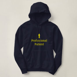 Moletom Hoodie "paciente" profissional