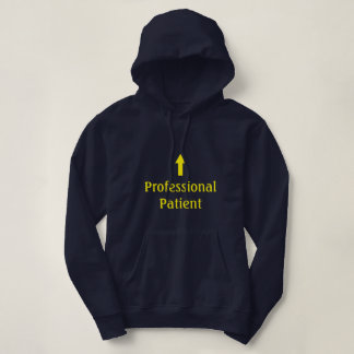 Moletom Hoodie "paciente" profissional