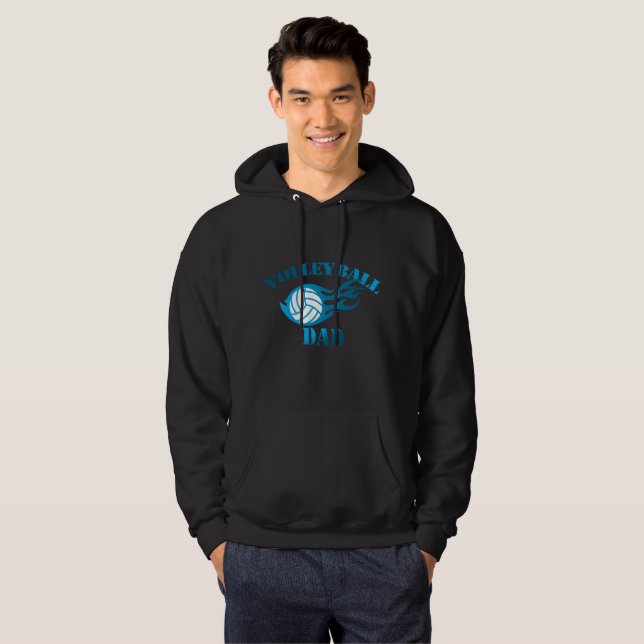 Moletom Hoodie Pai de vôlei (Frente Completa)