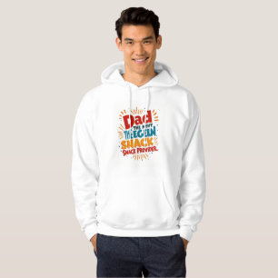 Moletom Hoodie, Pai do Snack Provider - Dia do Pai Engraça