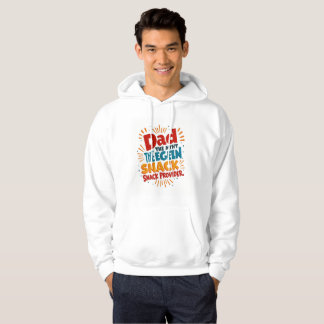Moletom Hoodie, Pai do Snack Provider - Dia do Pai Engraça
