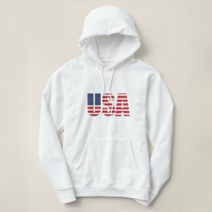 Moletom Hoodie Patriótico de Mulheres