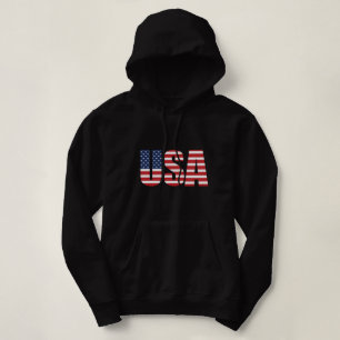 Moletom Hoodie Patriótico de Mulheres