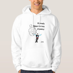 Moletom Hoodie : Poder Grego-Americano