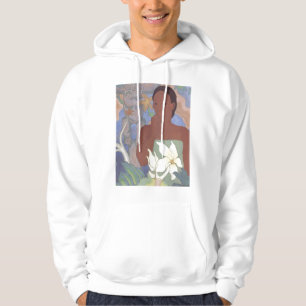 Moletom "Hoodie polinésio da mulher e do Tiki" -