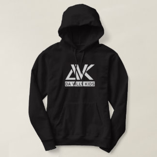 MOLETOM HOODIE PRETO DO LOGOTIPO DVK 3