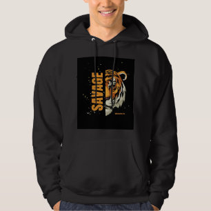 Moletom "Hoodie Preto Logotipo Tiger"