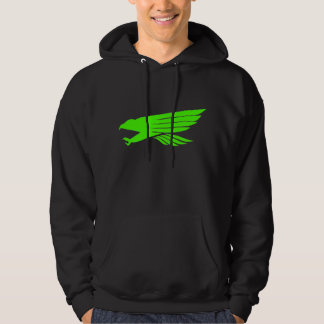 Moletom Hoodie preto verde do falcão