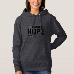 Moletom Hoodie radical da esperança das mulheres