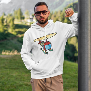 Moletom Hoodie Red Helicopter