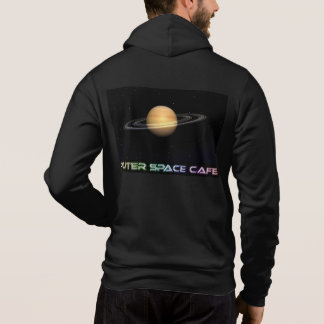 Moletom Hoodie Saturno do OuterSpaceCafe