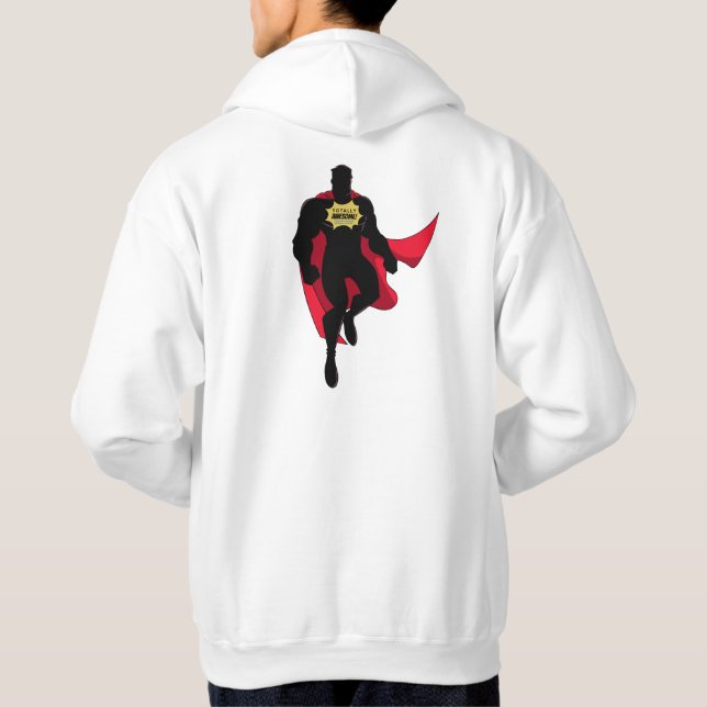Moletom Hoodie Super Herói Totalmente Incrível (Verso)