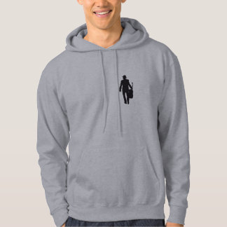 Moletom hoodie sweater gitarist (silhouet)