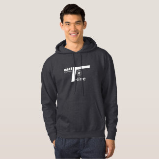 Moletom Hoodie T-Line (Design do logotipo branco)