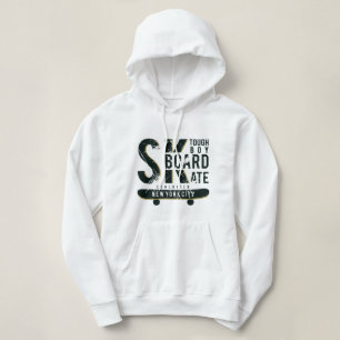 Moletom Hoodie T-Shirts Tough Boy Skateboard Nova Iorque