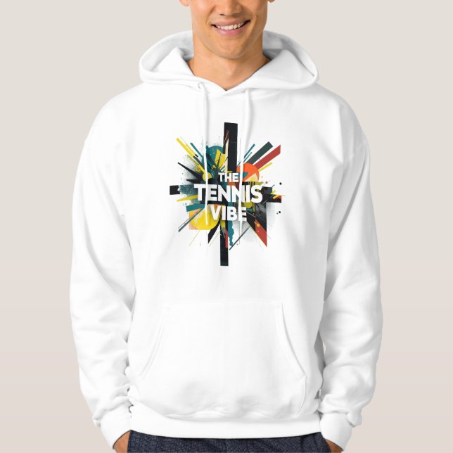 Moletom Hoodie The Tennis Vibe (Frente)