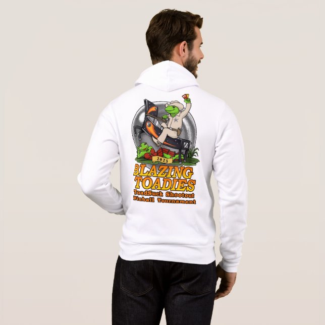Moletom Hoodie ToadSuck Shootout 2023 (Parte Traseira Completa)