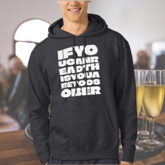 Moletom Hoodie Verde da Floresta Demasiado Sober (Criador carregado)