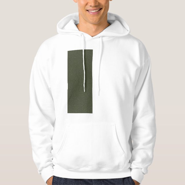 Moletom Hoodie Verde de Moss Vertical - Personalizável (Frente)