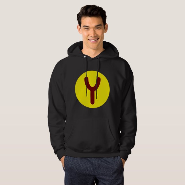 Moletom Hoodie visionário do logotipo (Frente Completa)