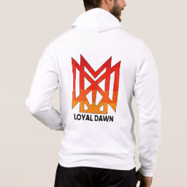Moletom Hoodie (WHT) do logotipo da madrugada real
