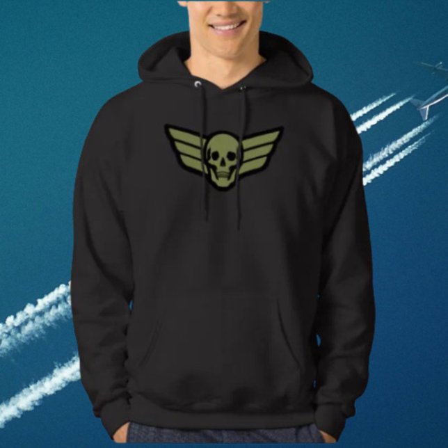 Moletom Hoodie Wings Crânio (Criador carregado)