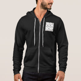 Moletom Hoodie Zippered com diagramas de switch de 3 vias