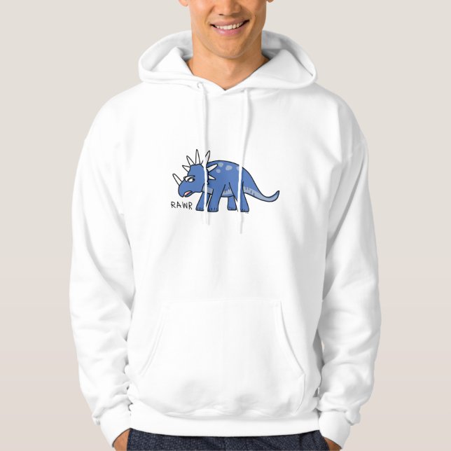 Moletom Hoodies das Mal-humorado-partes superiores dos (Frente)