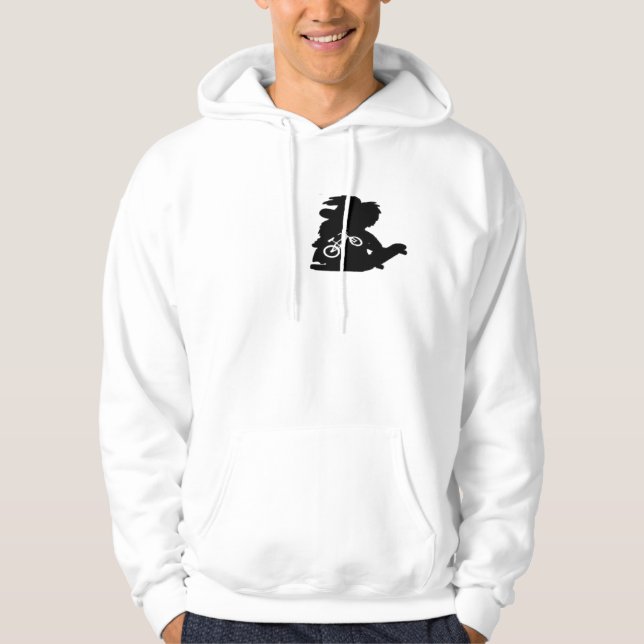 Moletom hoodies h dos cavaleiros do homem das cavernas (Frente)