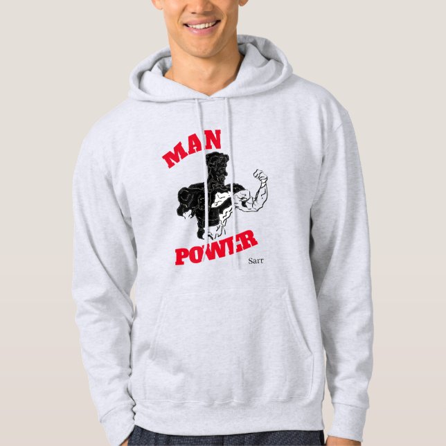 Moletom Hoodies : Man Power (Frente)