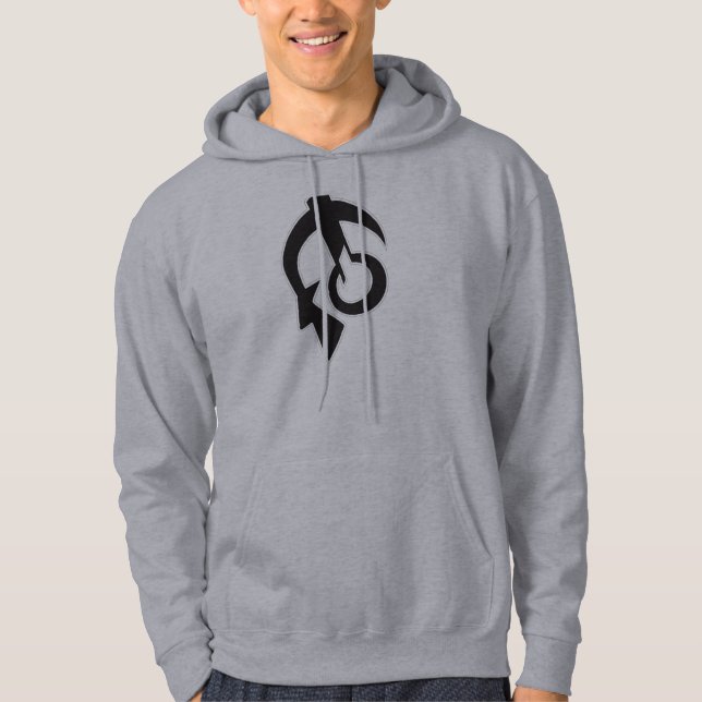 Moletom Hoody com o JG4U no preto dianteiro deixou… - (Frente)