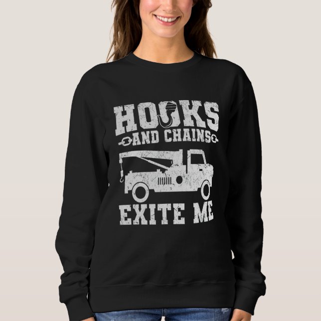Moletom Hooks and Chains Excite Me  Tow Trucker (Frente)