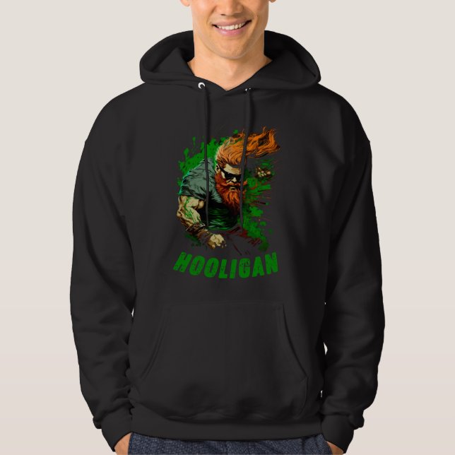 Moletom Hooligan Irish Leprechaun (Frente)