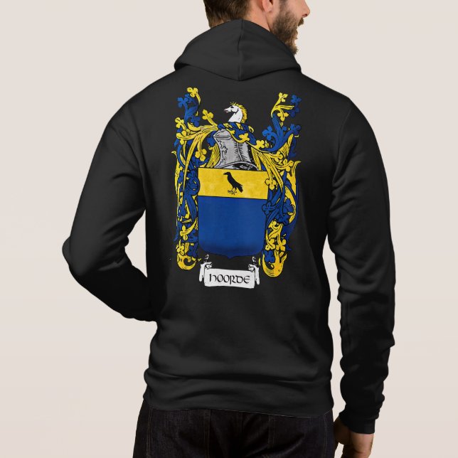 Moletom Hoorde Casaco de Braços Hoodie (Verso)