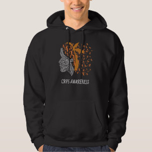 Moletom Hope Fight Cure Support Crps Awarfly Dragonfly W