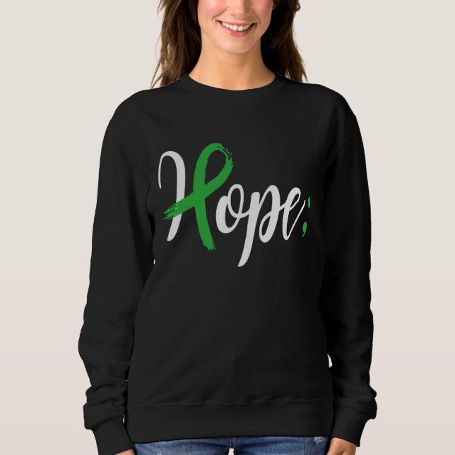 Moletom Hope Semicolon Mental Health Awareness Month Suppo (Frente)
