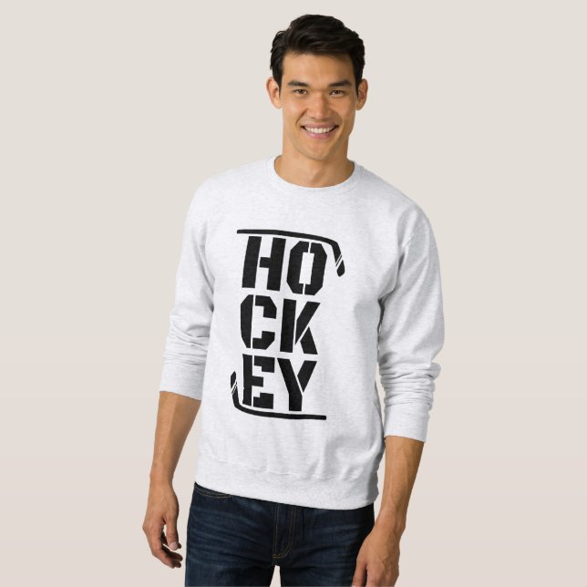 Moletom Hóquei engraçado    (Frente Completa)