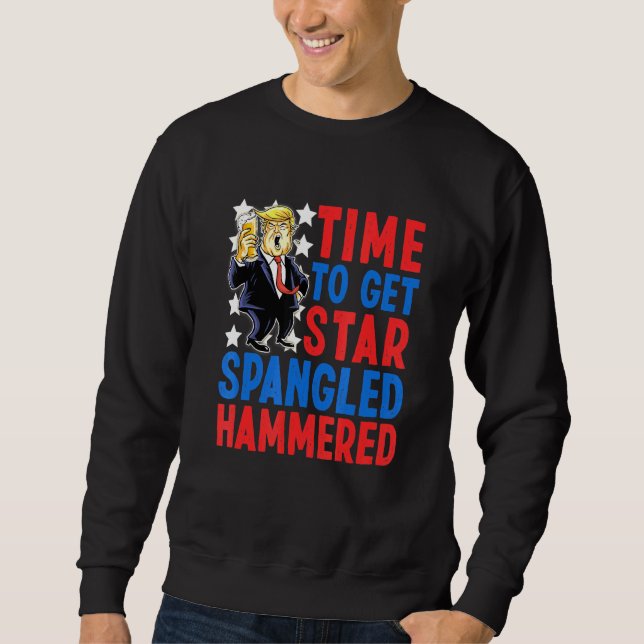 Moletom Hora De Passar A Estrela Em Hammermered No Dia 4 D (Frente)