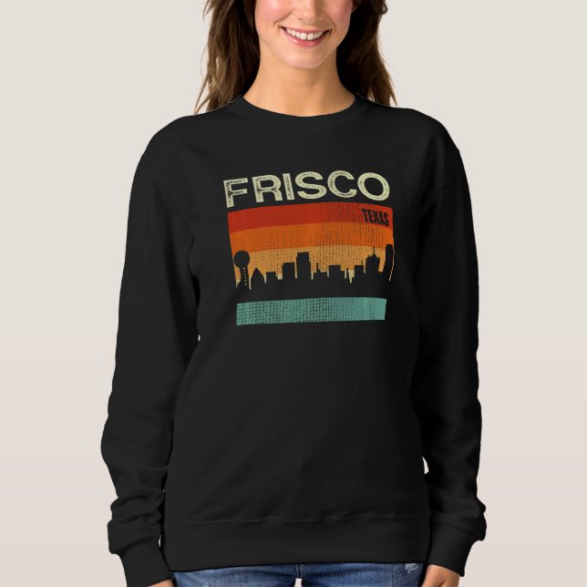 Moletom Horizonte de Frisco Texas Town   (Frente)