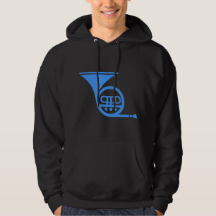 Moletom Horn francês - Azul bebê