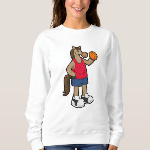 Moletom Horo como jogador de basquete
