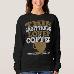 Moletom Horoscópio Sinal Zodíaco Sagitário Ama Café